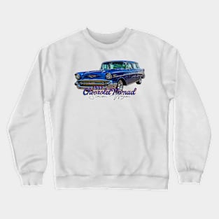 1957 Chevrolet Nomad Station Wagon Crewneck Sweatshirt